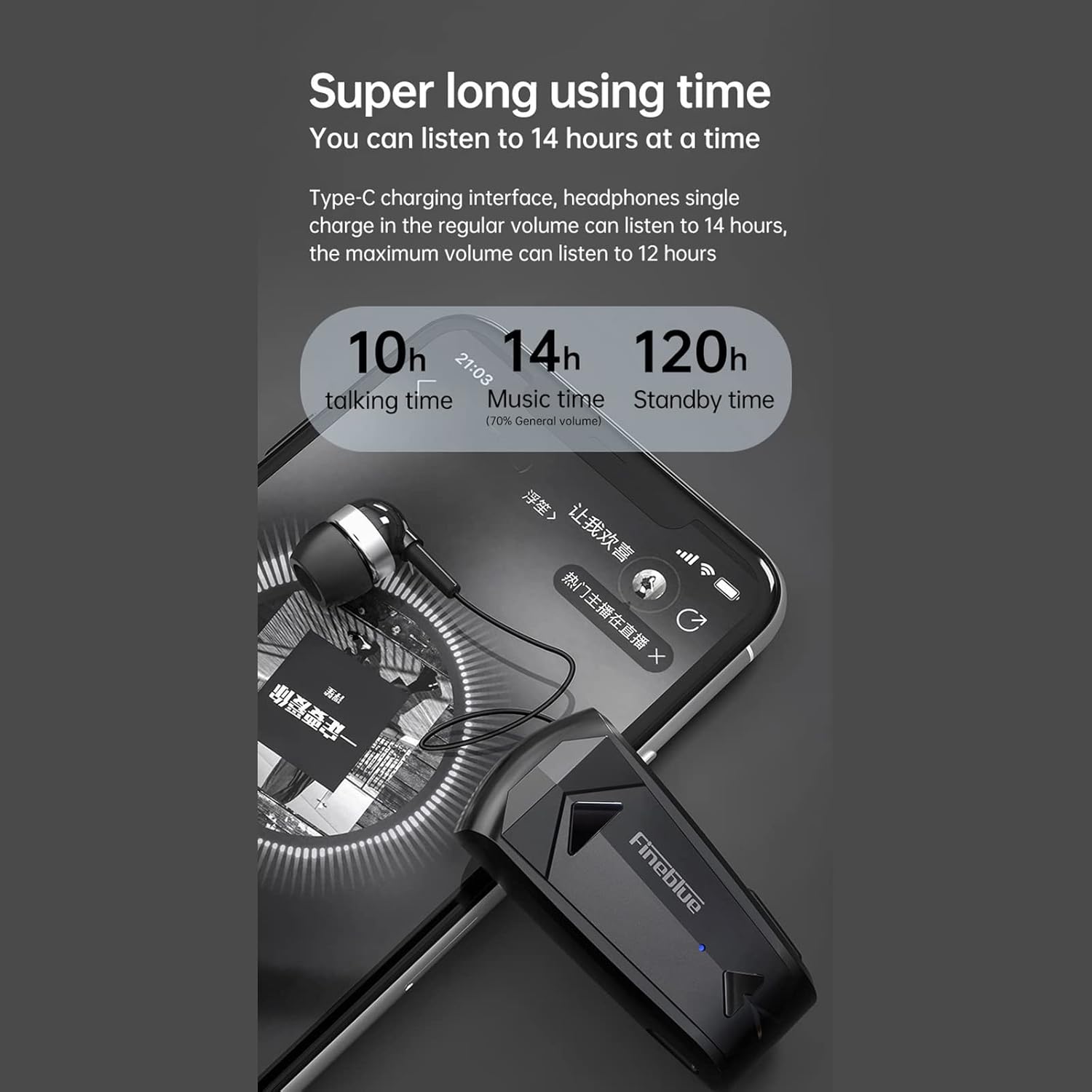Docooler F520 Battery Life Diagram