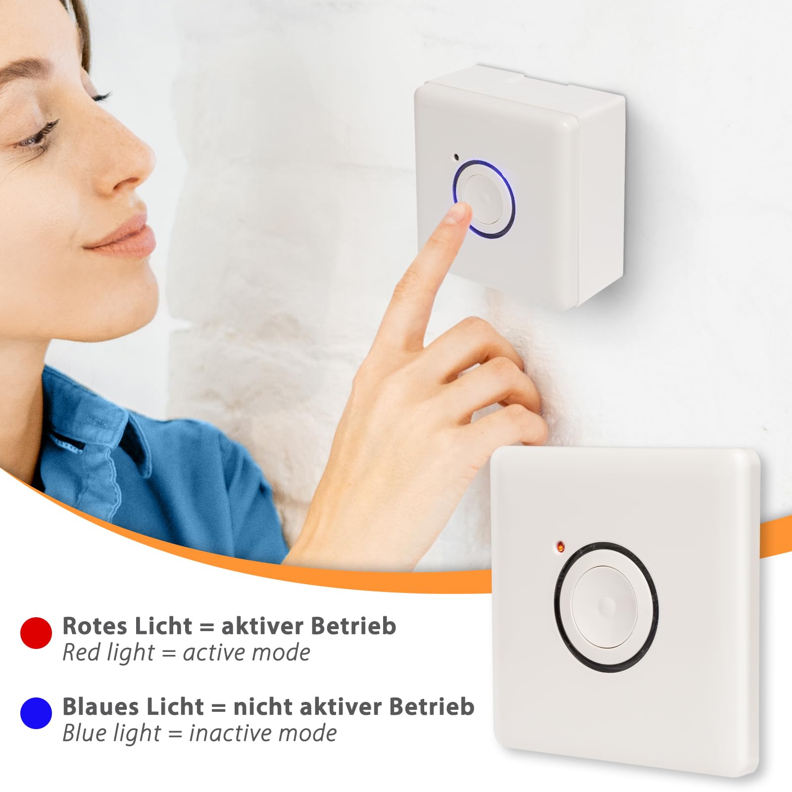 Timer conto alla rovescia da parete, timer programmabile da 2 a 120 minuti, timer di spegnimento con display LED e scatola da parete, interruttore della luce con timer