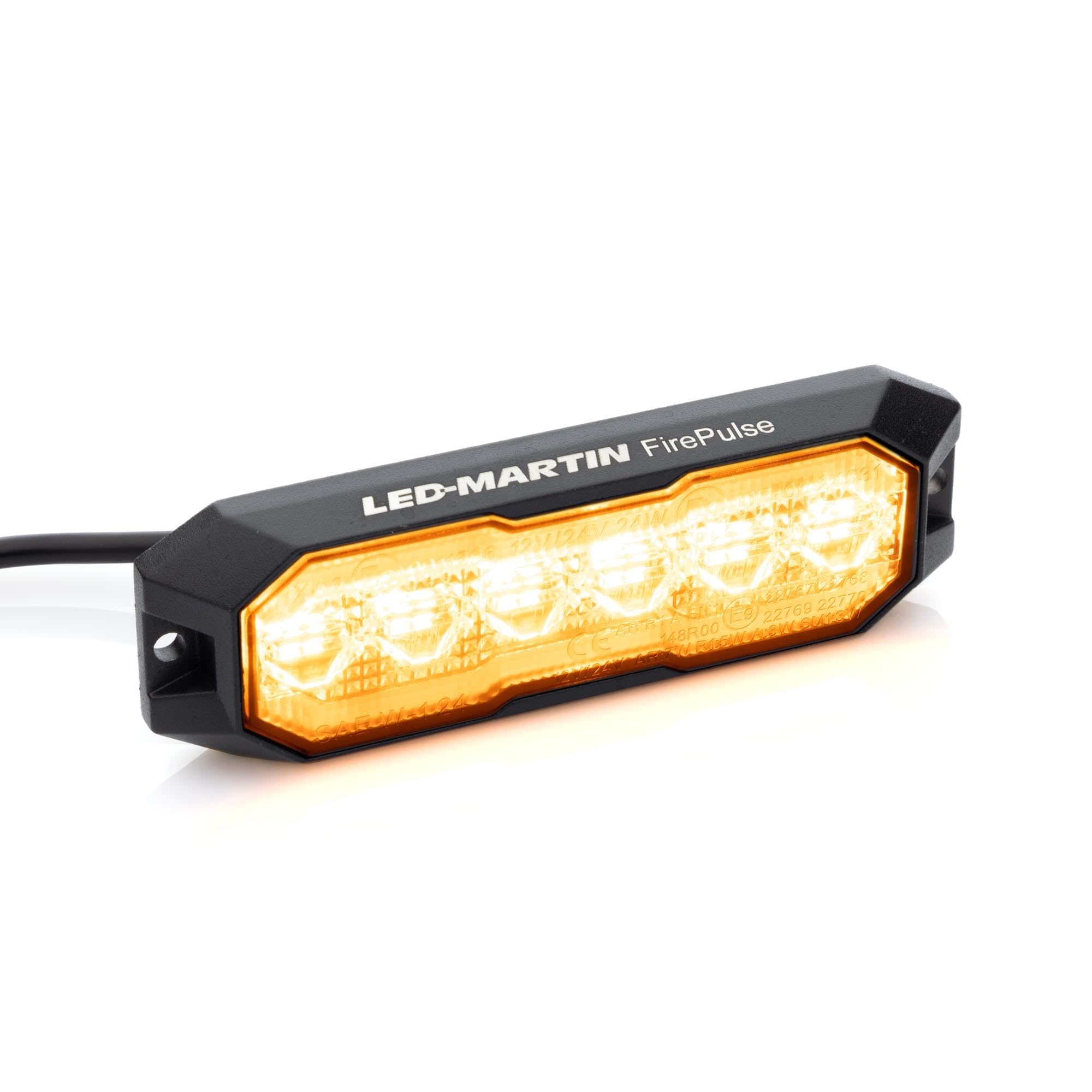 LED-MARTIN FirePulse Seitenmarkierungsleuchte gelb + Warnleuchte