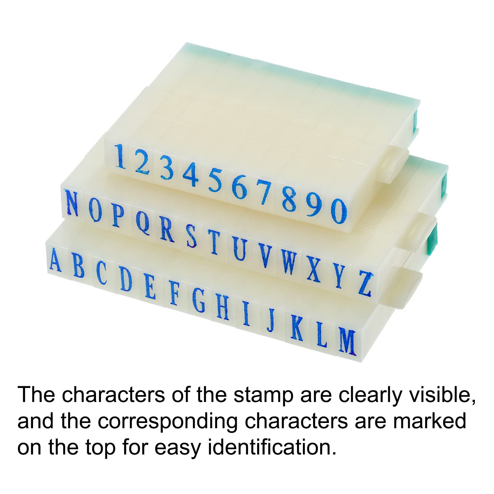 PATIKIL Detachable Number Letter Stamp - Image 3