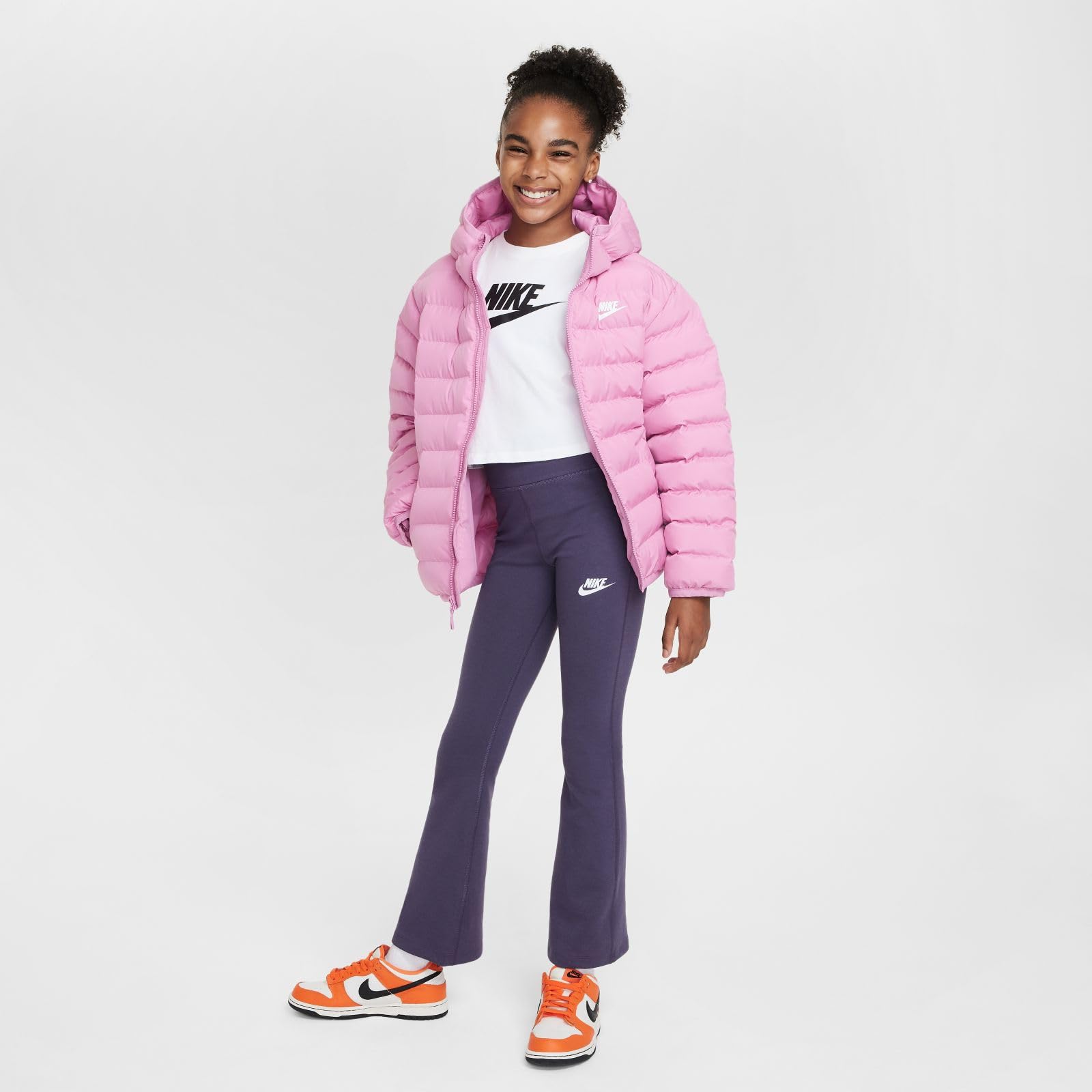 Nike - Nike Sportswear Classics Leggings mit Hohem Taillenbund für Ältere Kinder (Mädchen), Leggings Bambine e Ragazze
