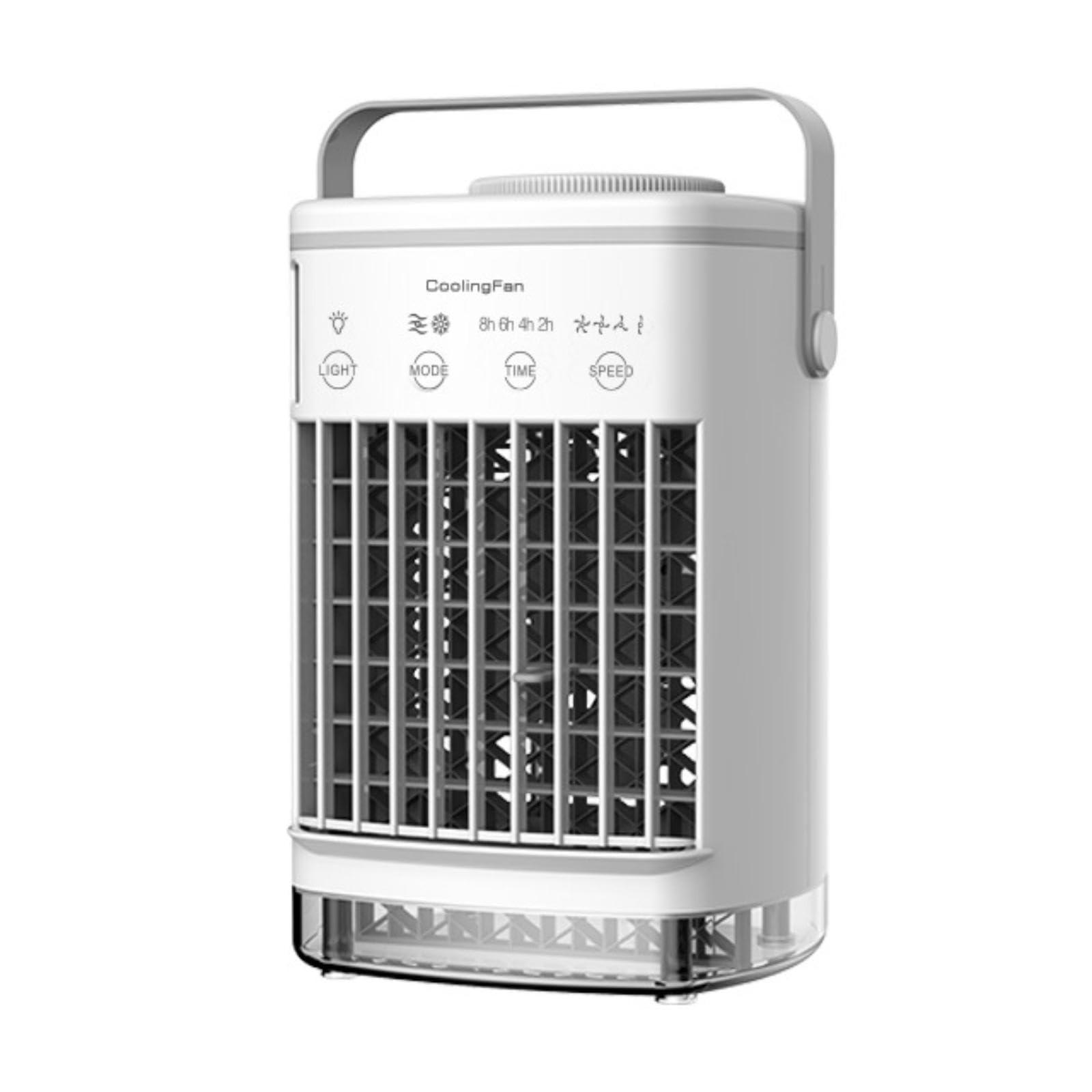 Desktop Air Chiller USB Air-Cooled Chiller with Water Tank Compact Desktop Cooling Fan for Office Workers, Students, Dorm Room, Nightstand-image-33