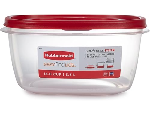 5 Best Large Rubbermaid Food Storage Containers (2024): Keep Food Fresh