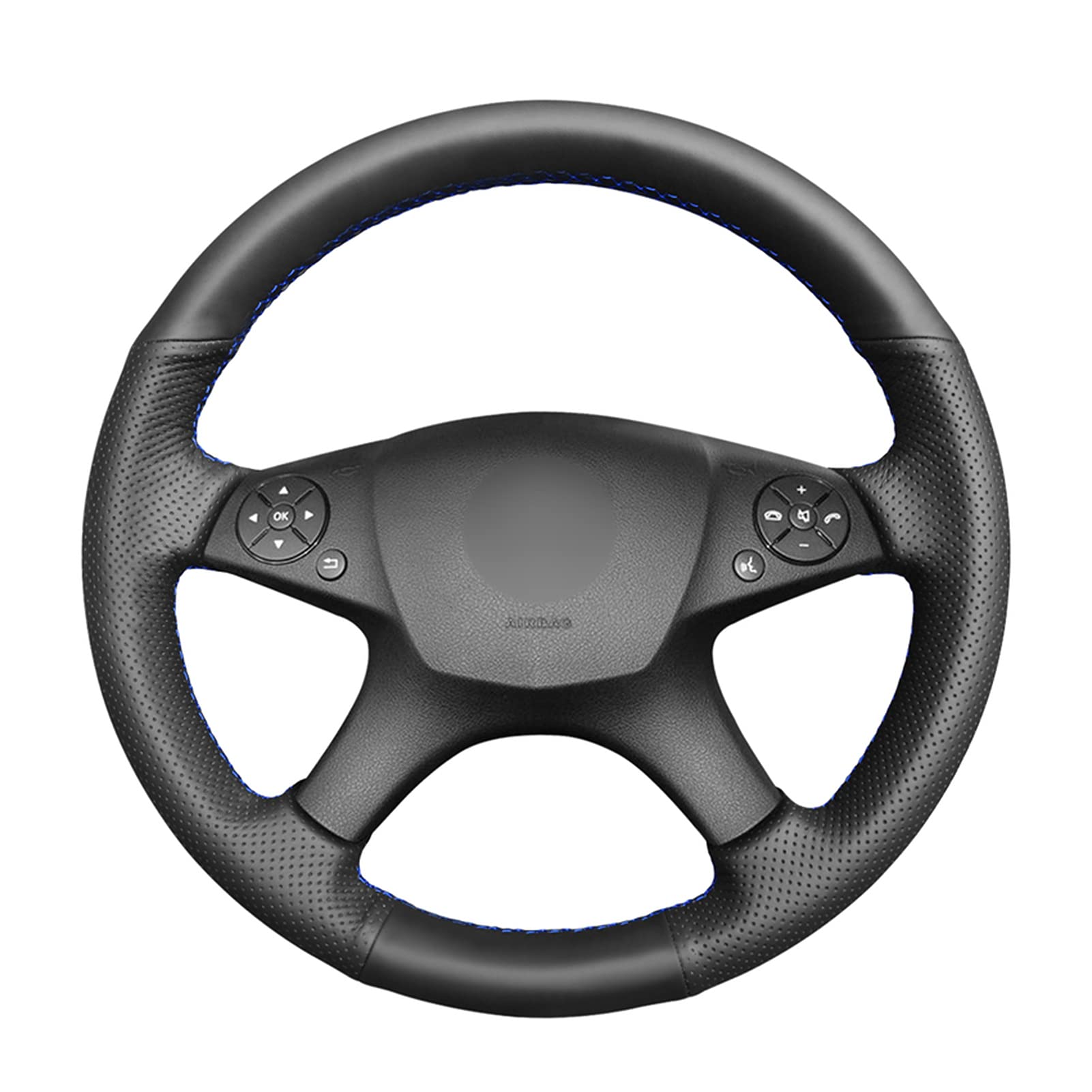 Amazon | 車のステアリングホイールカバー メルセデスベンツC