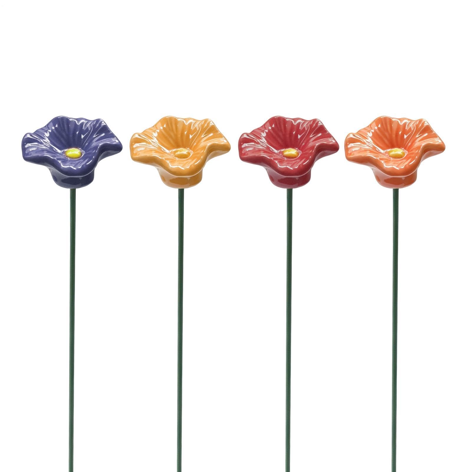 Bee Drink Station | 4 Pieces Bee Bath Flowers - Outdoor Drinker for Pollinators, for Gardeners Owners Animal Lovers Front Backyard Balcony