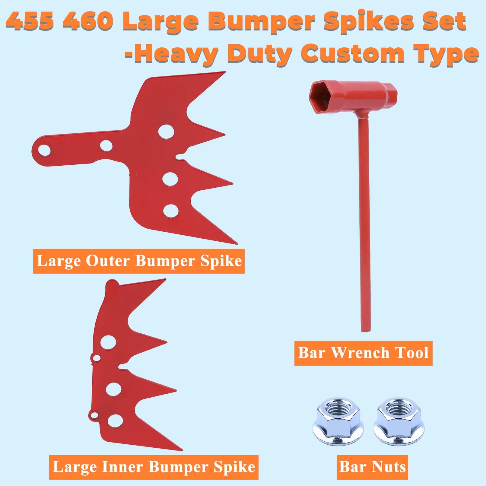 Amazon.com: Hyceker 455 Chainsaw Bumper Spike Felling Dogs Set for