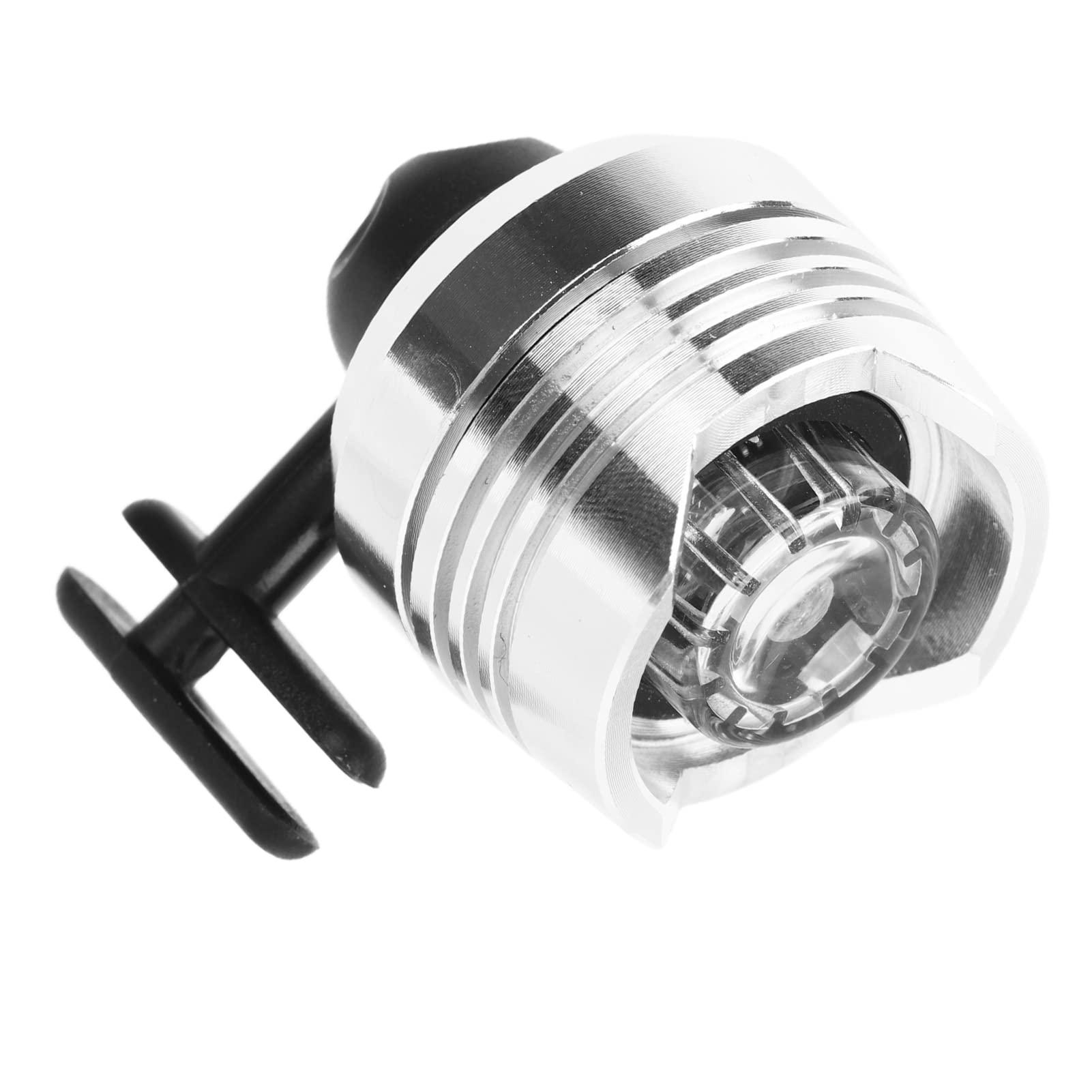 Shoes Headlights, Rain Proof LED Shoes Lights Aluminum Alloy Provide Vision Illumination for Outdoor Sports for Camping (Silver)-image-49