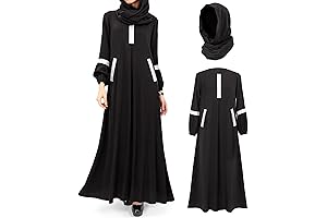 Muslim Abaya Dress and Hijab Set: A Testament to Modesty and Grace