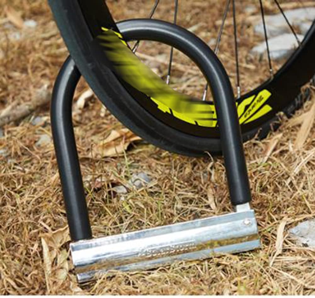 Heavy Locks Motorcycle Lock Battery Car Electric Car Lock Mountain Bike Lock Bicycle Bold and Thick U-Shaped Lock Car Accessorie U-Locks for Bicycles