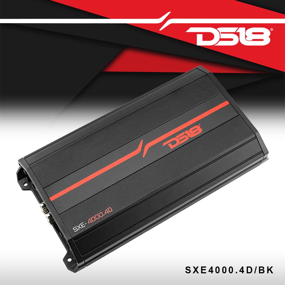 KICKER アンプ 4台+ オーディオケーブル 新型】PK4 (46PK4) 4ゲージアンプ配線キット キッカー Kicker