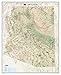 National Geographic: Arizona Wall Map - Laminated (33 x 40.5 inches) (National Geographic Reference Map)