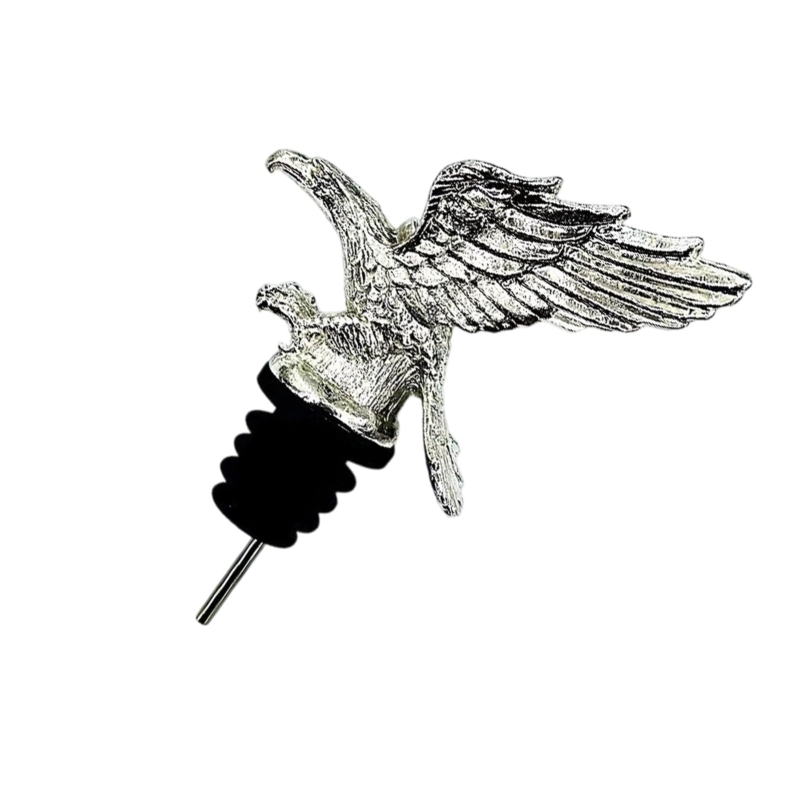 our fave Premium Kirsite Liquor Dispenser with Artistic Hawks Design Ergonomic Handle Wine Tool for Smooth Pouring Decorative Wine Pour Spout