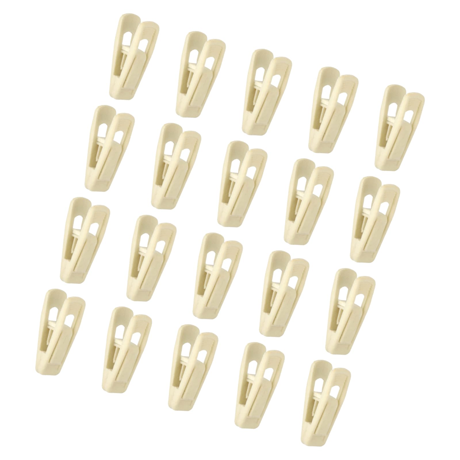 Jazuaiao 20PCS MultiPurpose Coated Hanger Clip for Sewing Tasks and Home Use Garment for Creative Clothes Use Home Organization Clamps