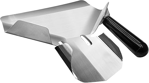 Miniatura 4 de Cuchara de palomitas de maíz de acero inoxidable, herramienta de llenado rápido para bolsas y cajas de alimentos, cuchara multiusos para patatas