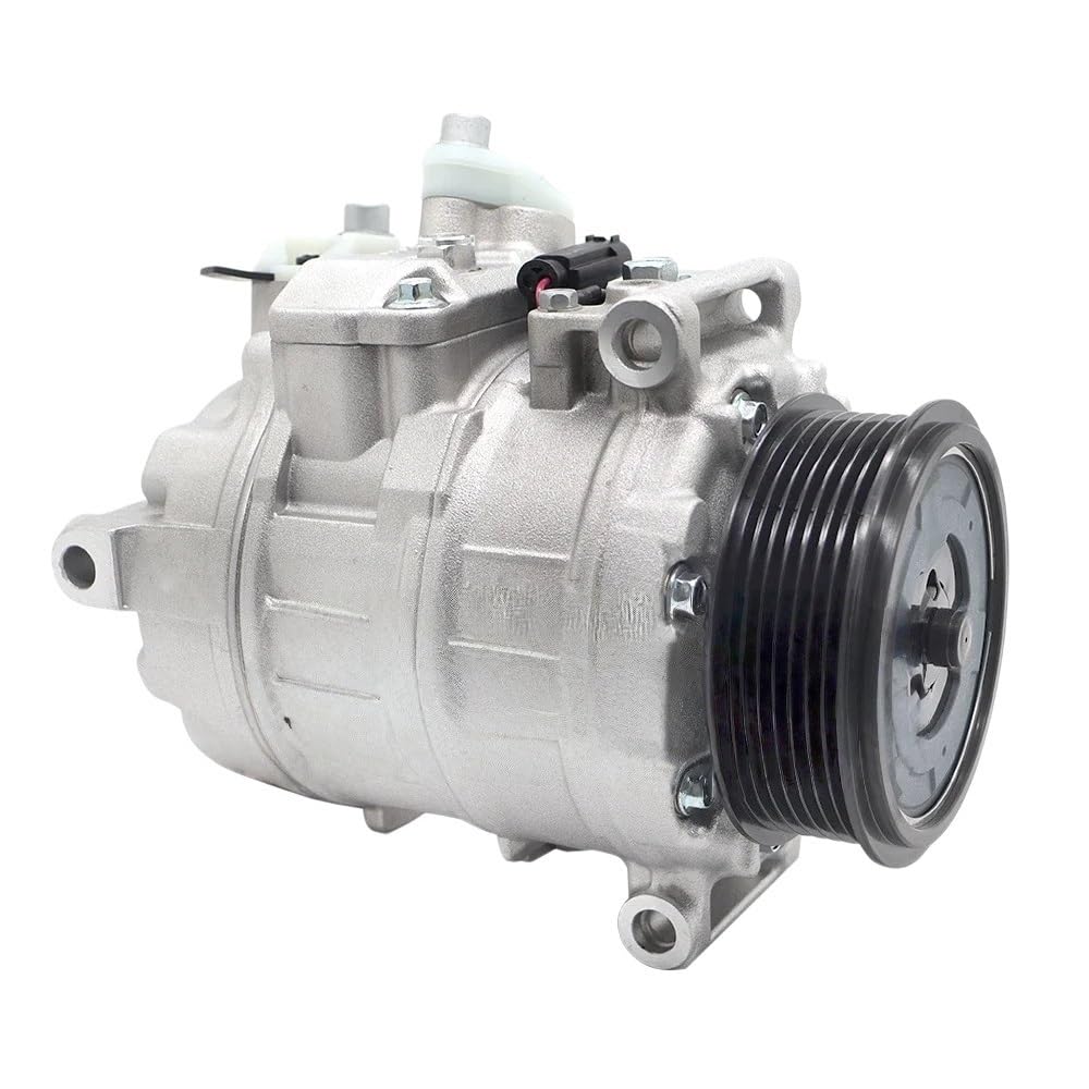 AC Compressor Compatible for Mercedes GL450 GL550 ML350 ML500 ML550 R350 R500 2006-0022305211 2518350047 1638300084 A002230551180 7PK
