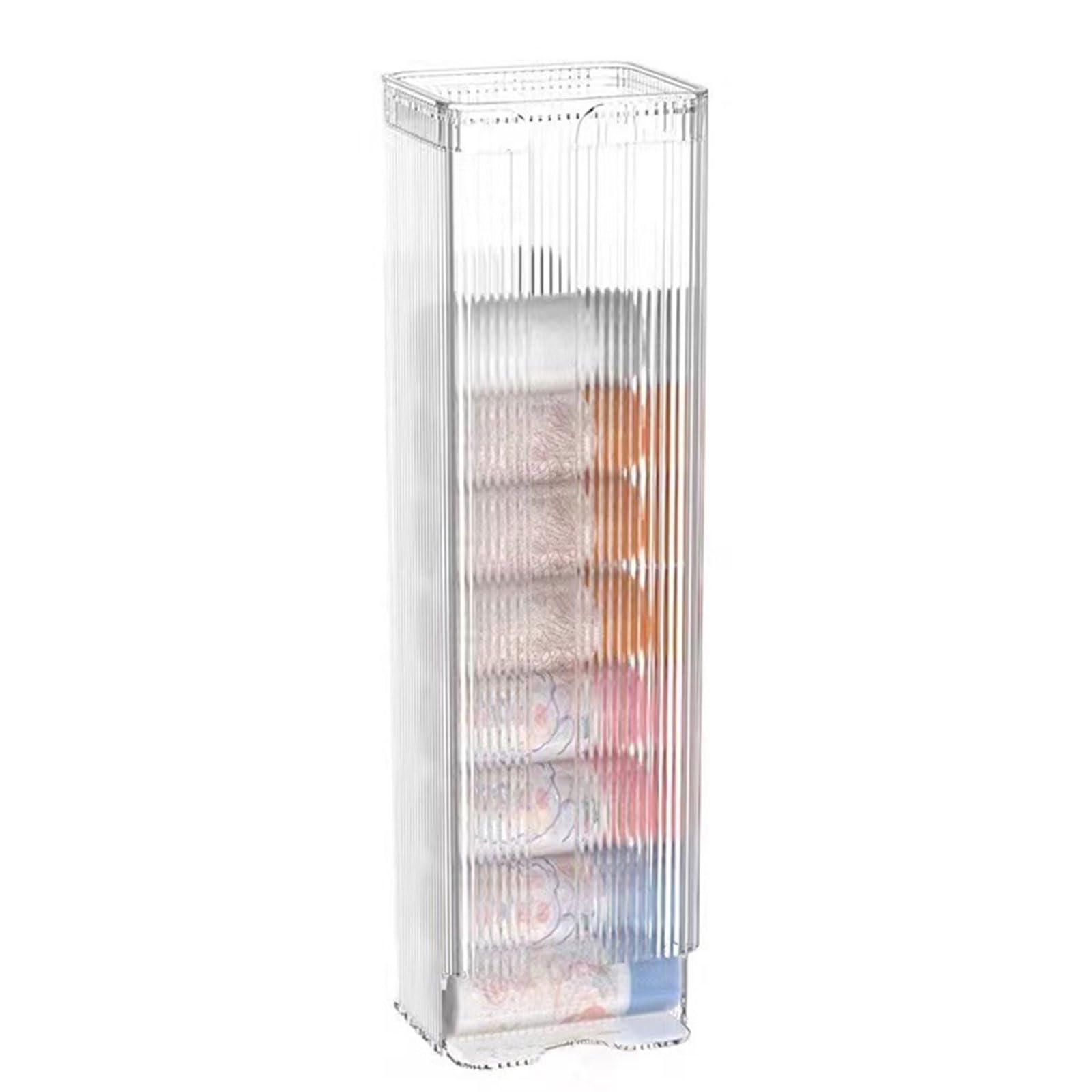 Jazuaiao Wall Mounted Storage Container for Socks and Undergarments Panties Organiser Bag Dispenser Travel Friendly Undergarment Case