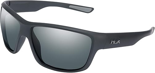 Miniatura 21 de HUK Sunglasses, Polarized Lens Eyewear with Performance Frames, Fishing, Sports & Outdoors Sunglasses 2-Espejo azul / negro mate