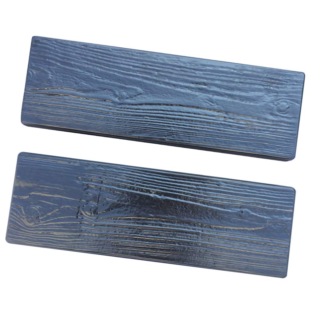 2pcs Tableros De Madera Viejos Molde De Hormigón Jardín De Piedra Patio