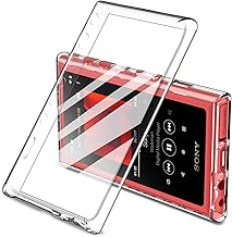 Jinmdz SONY NW-A100 ケース ソニー ウォークマン NW-A100 シリーズ専用 カバー 【Jinmdz】クリア 衝撃吸収 ソフトカバー 透明TPU シリコン 耐衝撃カバー 防塵 黄変防止 薄型 指紋防止 落下防止 全面保護カバー SONY walkman W-A100TPS / NW-A105 / NW-A105HN / NW-A106 / NW-A107 対応