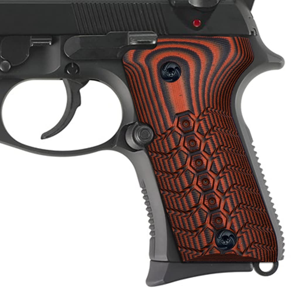 Guuun G10 Grips for Beretta 92/96 Compact, OPS Mechanical Texture