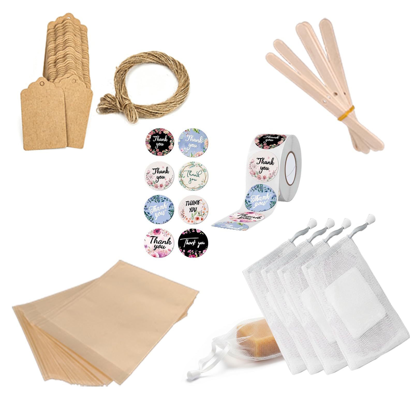 Kit coupe-savon pour emballer vos créations maison en famille le dimanche