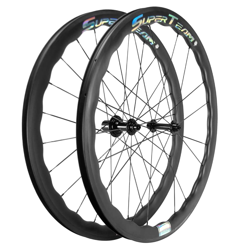 Amazon | SUPERTEAMカーボンファイバーバイクホイールチューブレス