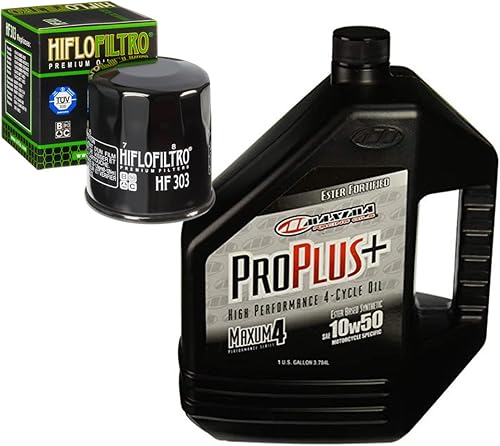 Kit de cambio de aceite para Polaris 2010 Sportsman 500 HO 2x4 sintético 10W-50