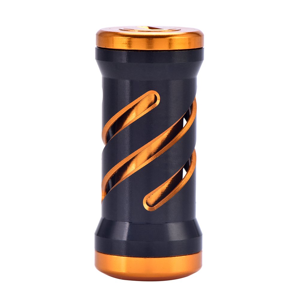 Bouton De Poignée De Rechange, Moulinet De Pêche En Métal, Poignée De Rechange, Poignée De Modification, Bouton D'alimentation, Moulinet D'appât, Moulage, Argenté/noir