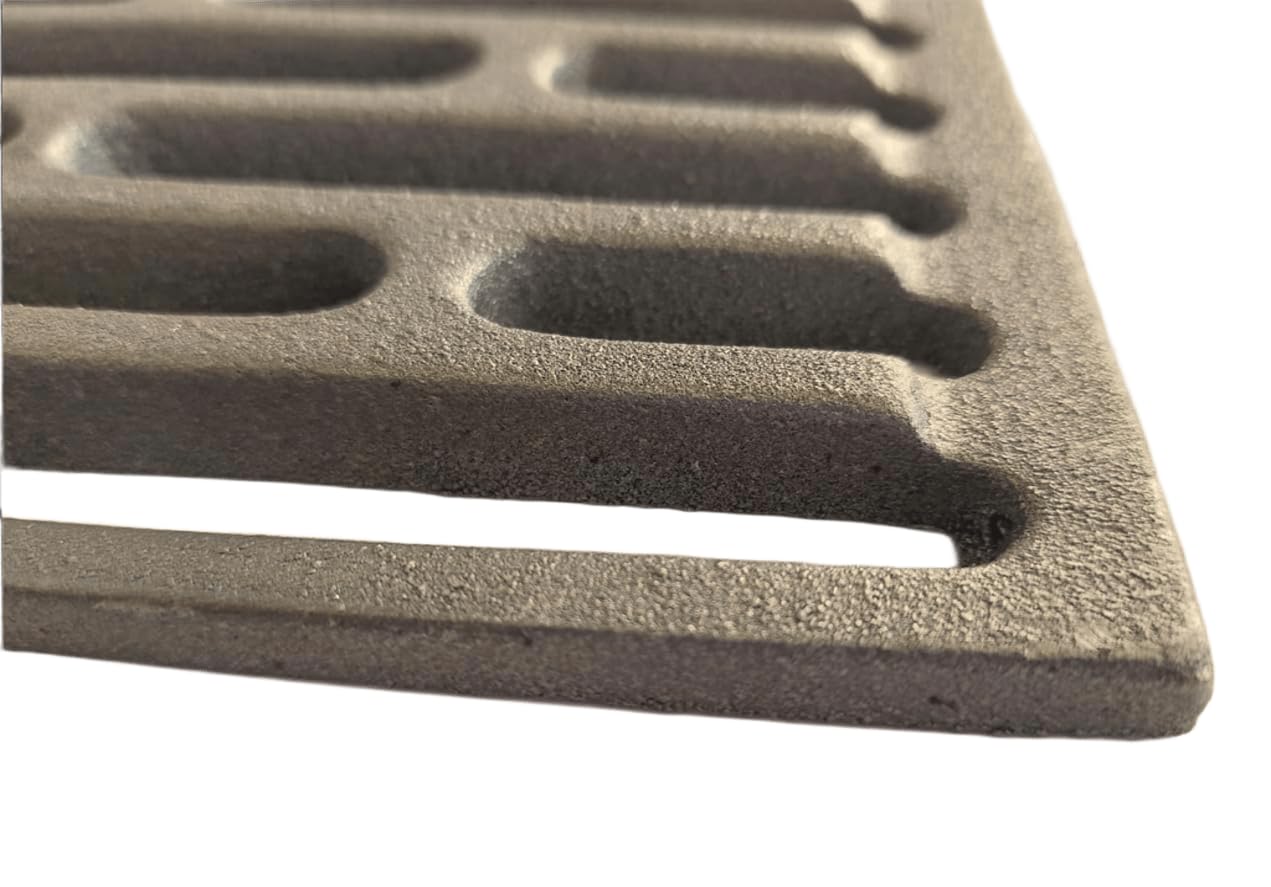 Gusseisenrost Für Kamin & Grill – 30 X 20 X 1 Cm | Ascheauffang-Rost | Made In Italy
