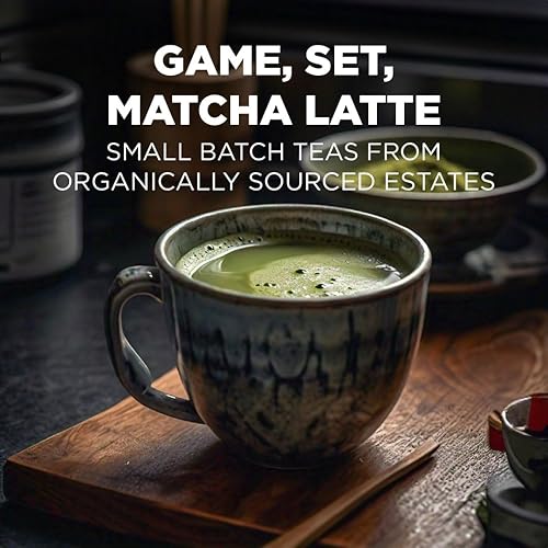 Miniatura 2 de Maud's Juego de cápsulas de té Matcha Latte, 16 ct. Cápsulas de té Matcha Latte reciclables producidas por energía solar, 100% té verde matcha,