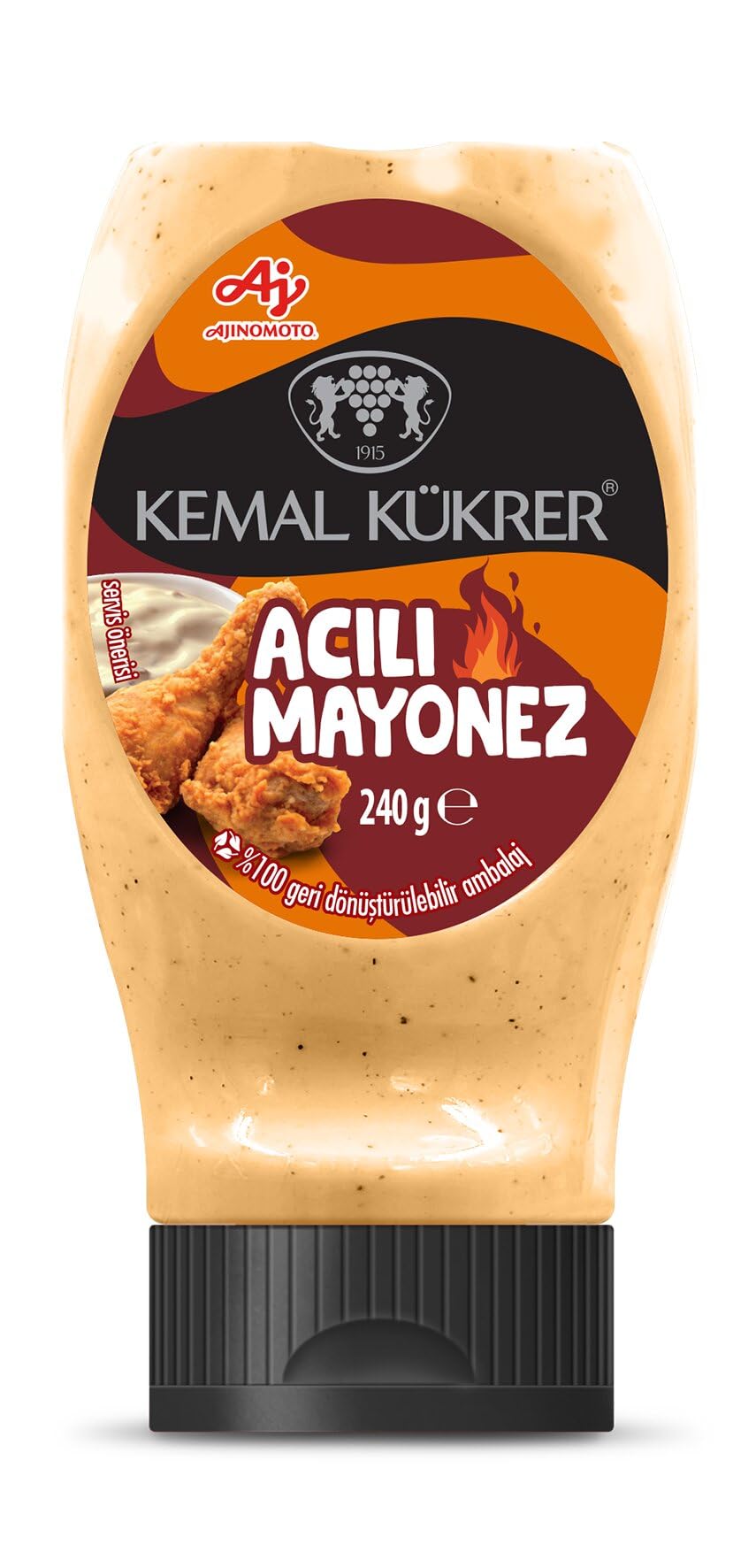 Kemal Kükrer Acılı Mayonez 250 ml