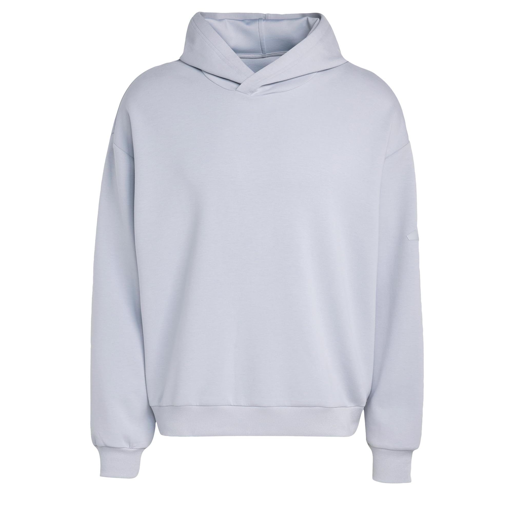adidas Men's SOFT LUX HOODIE, halo silver, L