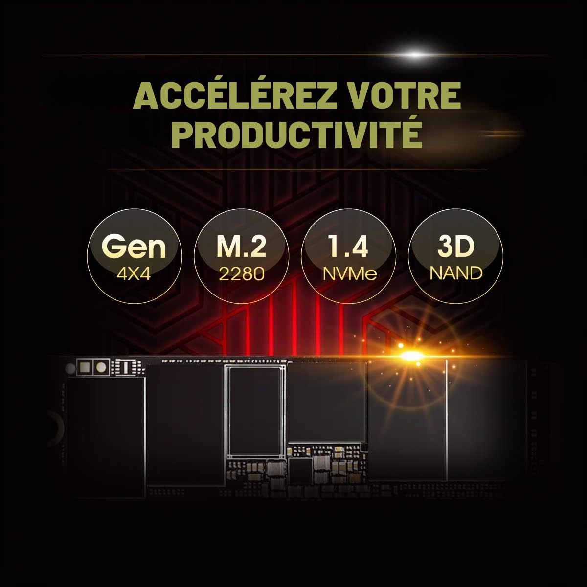Silicon Power 1TB UD90 NVMe 4.0 Gen4 PCIe M.2 SSD 5000/4800 MB/s