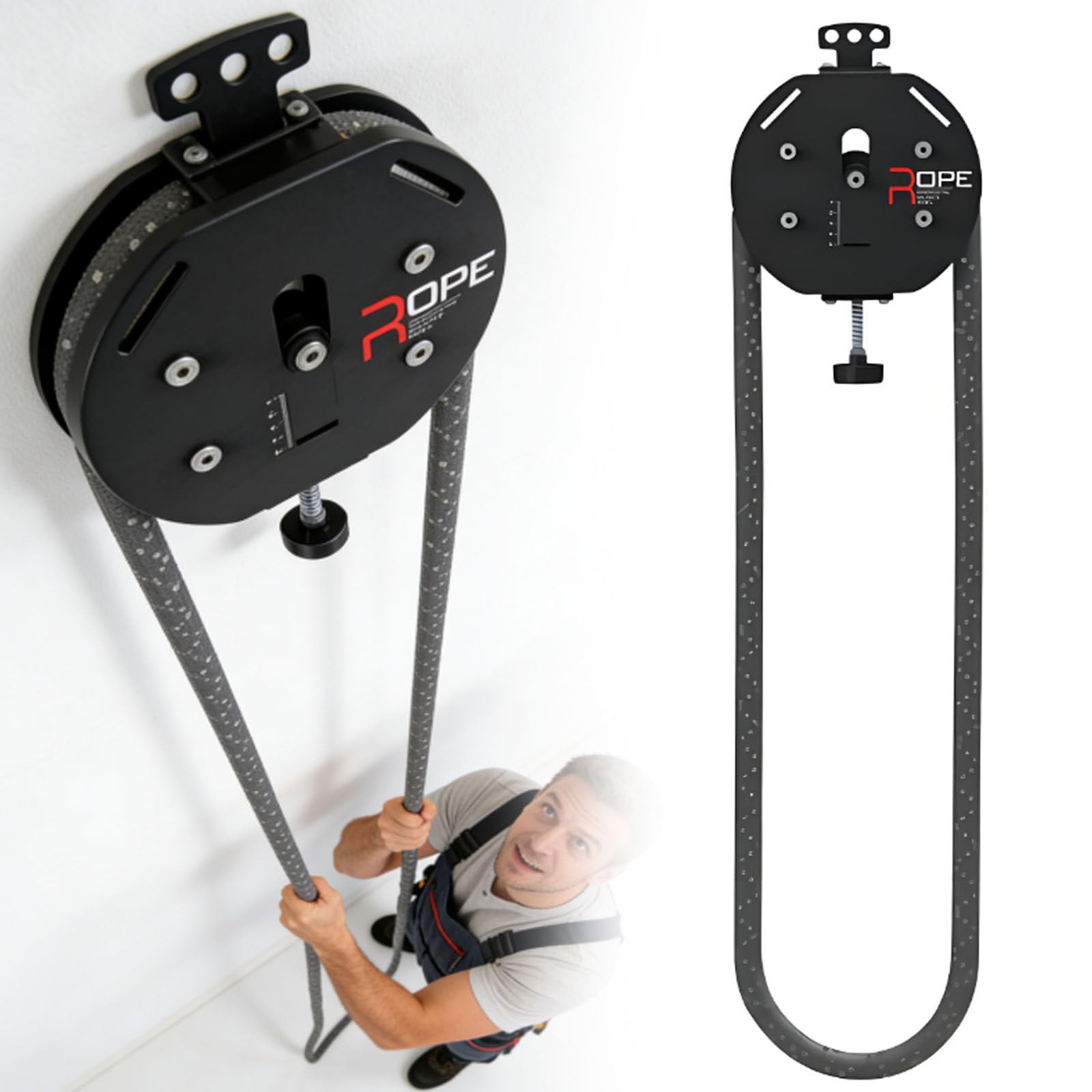 2026 Endless Rope Trainer, Przenośny System Lin Do Domu I Siłowni, Wisząca Maszyna Wspinaczkowa Q-Rope Do Ćwiczeń Całego Ciała, Do Ćwiczeń Chwytu, Ramion, Pleców I Koordynacji
