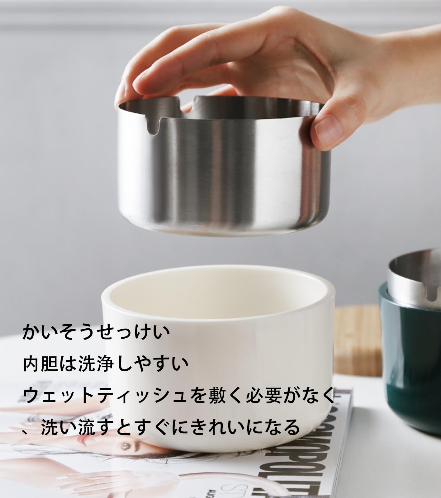 木製卓上灰皿(灰入り)茶器揃い 木製卓上灰皿(灰入り)茶器揃い ☆ 灰皿 木製蓋付き おしゃれ