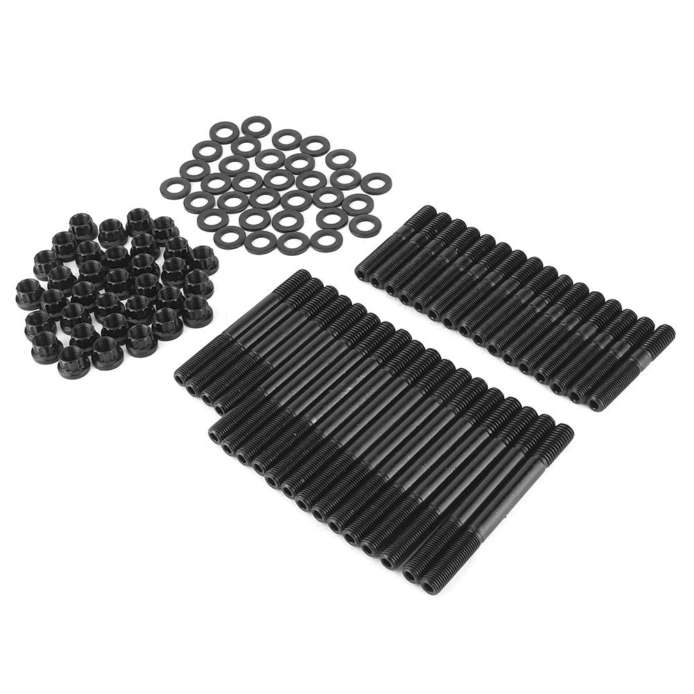 Kit di prigionieri per testata in acciaio al cromo-molibdeno ad alta resistenza alla trazione 8740 Elementi di fissaggio per testata cilindri in cromo-molibdeno per motori serie