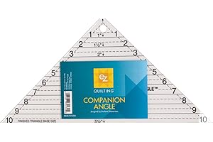 Wrights' Easy Angle 1-10" Quilting Companion Ruler