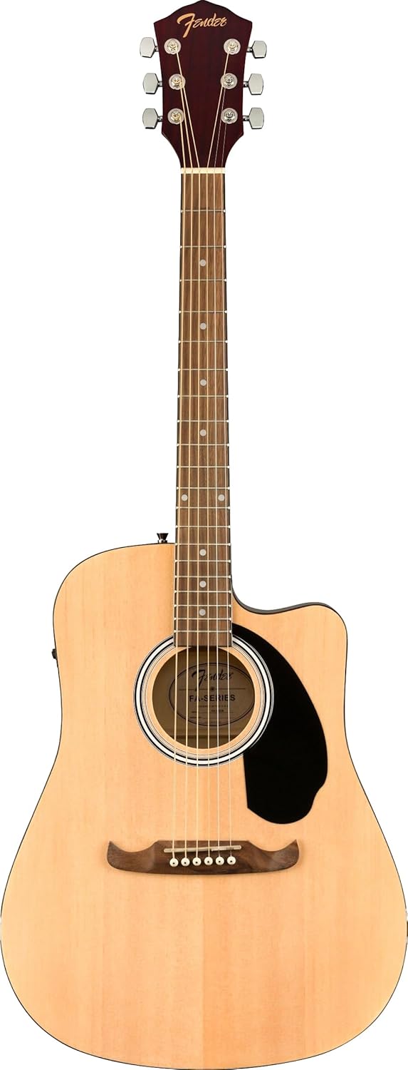 Fender Dreadnought Acoustic Electric Guitar Natural