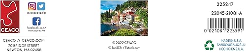 Miniatura 6 de Ceaco - Fotografía escénica - Lago de Como - Rompecabezas de 300 piezas