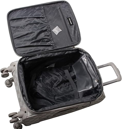 Miniatura 7 de Steve Madden Colección de equipaje de diseñador  Juego de maletas giratorias ligeras y expandibles de 3 piezas  El juego de viaje incluye maletas de