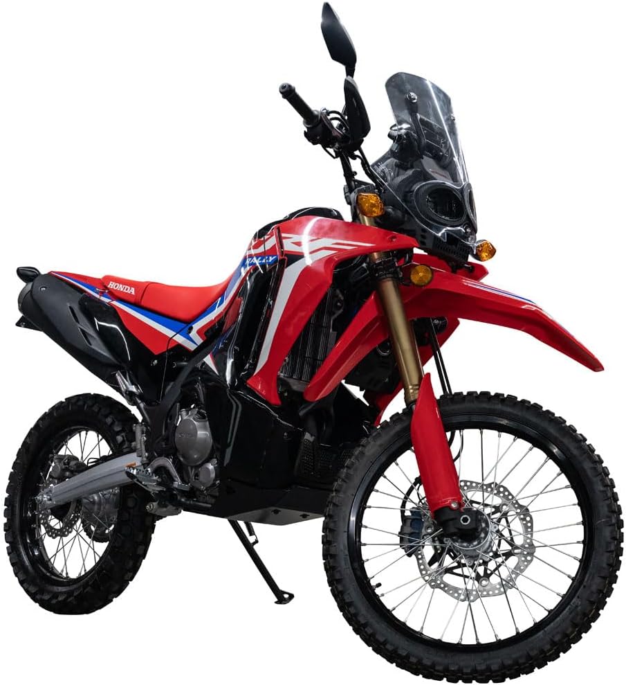 Tusk Aluminum Heavy-Duty Skid Plate for Engine Protection Bash Plate Glide Plate Compatible with CRF 300L Rally/Rally ABS 2021-2025