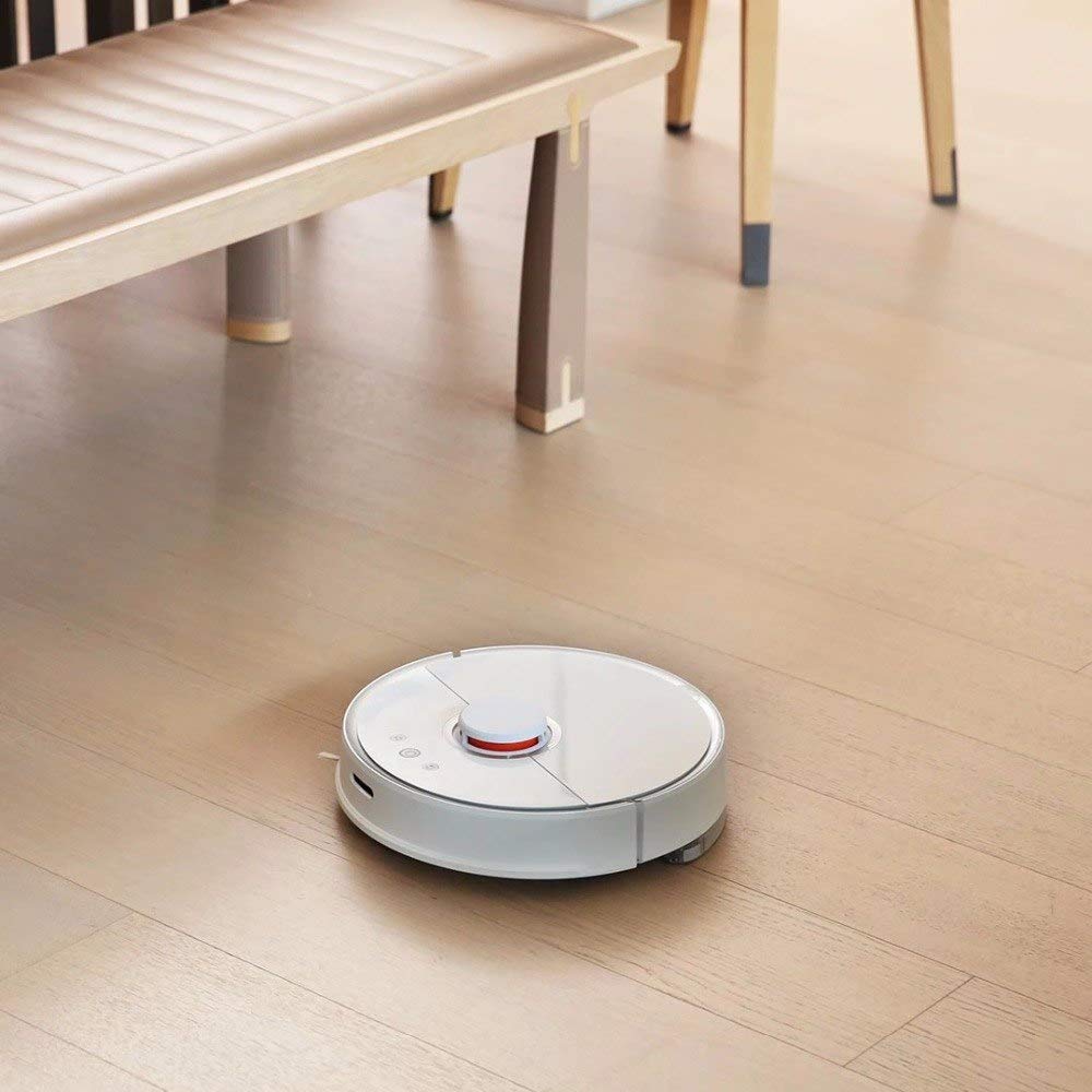 Robô Aspirador de Pó Xiaomi Roborock S50 Branco - 2ª Geração
