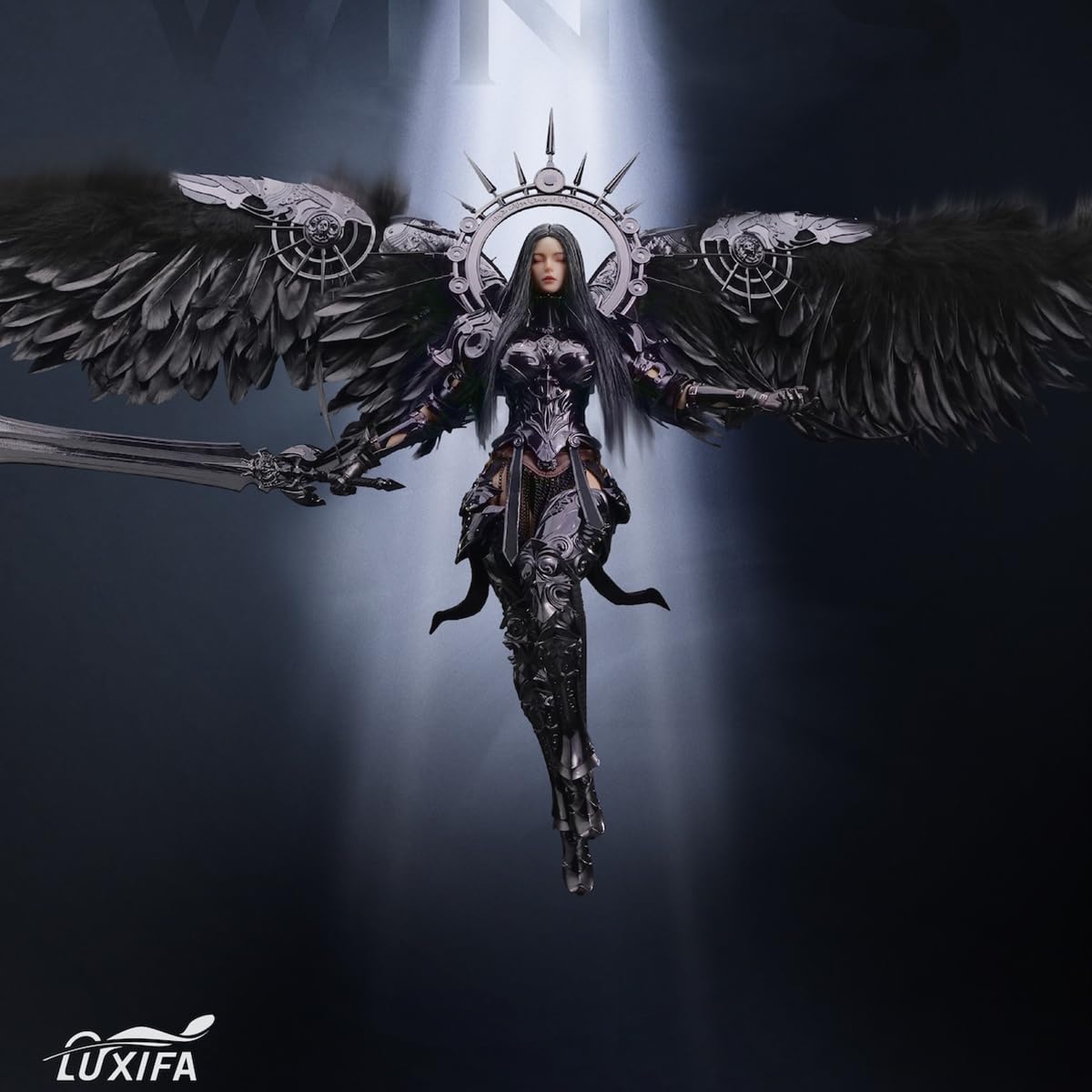 Amazon.co.jp: HiPlay ルシファー Lucifer 1/6 沈黙の翼 闇天使