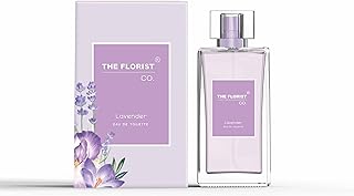 The Florist Co. Eau de Toilette Perfume, Floral Fragrance, Long-Lasting Fresh Scent (Lavender)