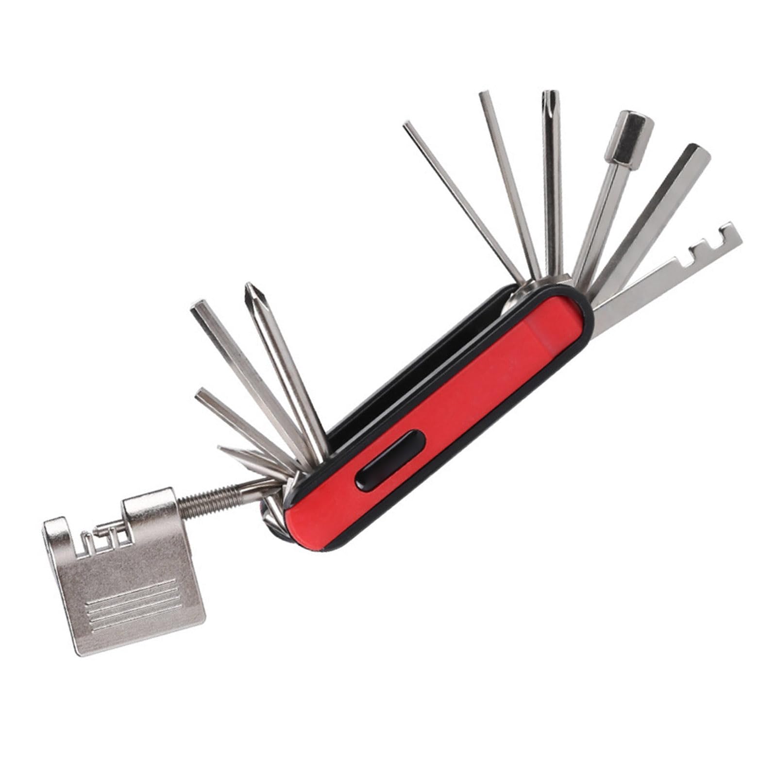 Tsophreniq Lightweight Ratcheting Driver Quick-Release Maintenance Tool for Long-Distance Rides Quickly Change Bicycles Tool