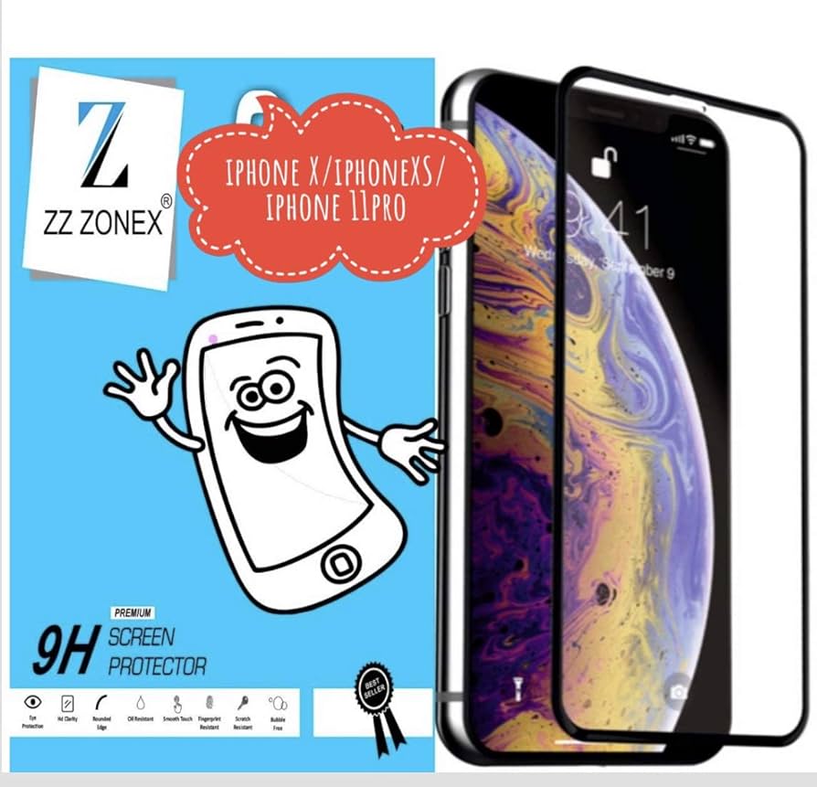 ZZ ZONEX iPhone X/iPhone Xs/iPhone 11 Pro Full Edge Coverage