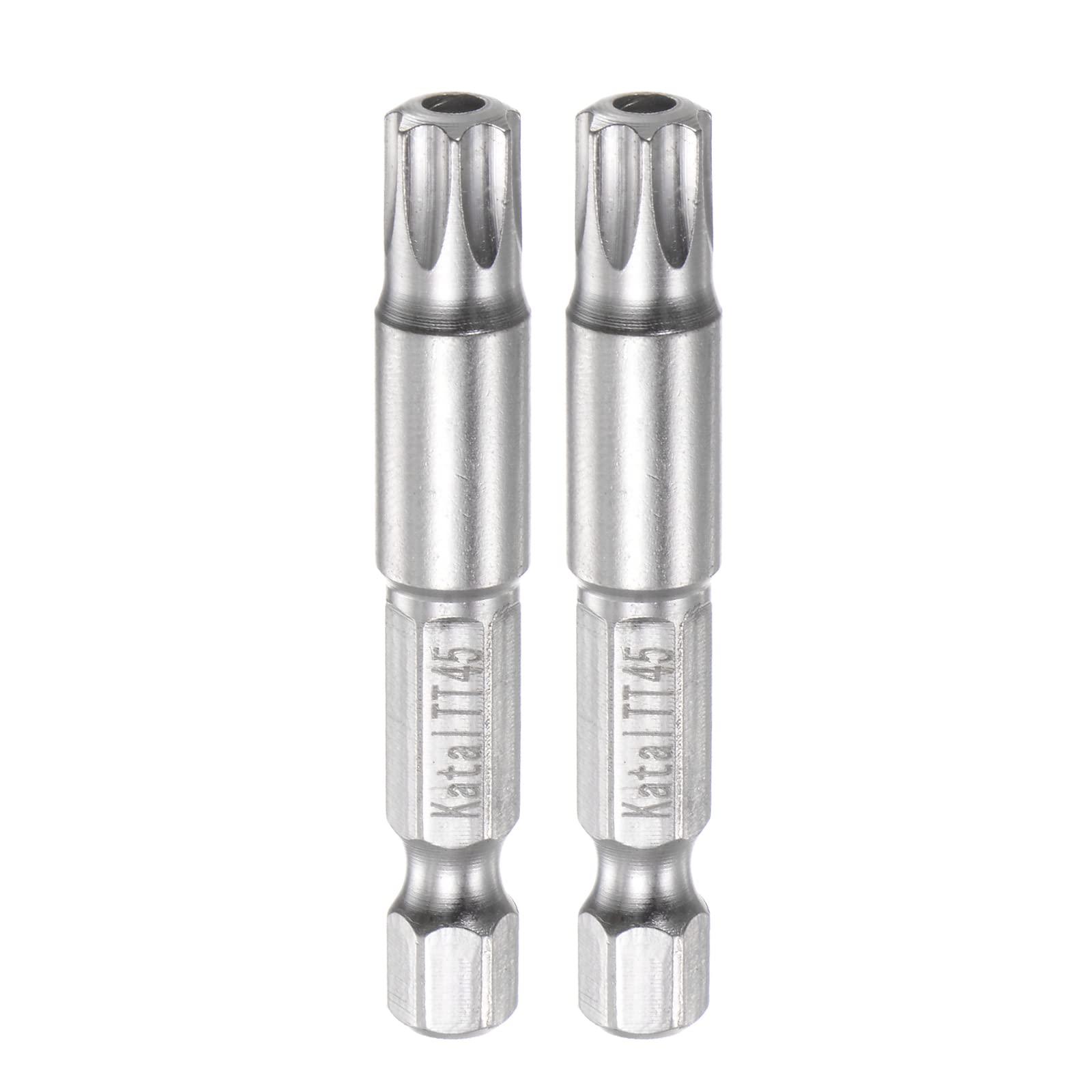 カランビット　45 HARFINGTON 2pcs TT45 Star 7 Point Screwdriver Bit 1/4