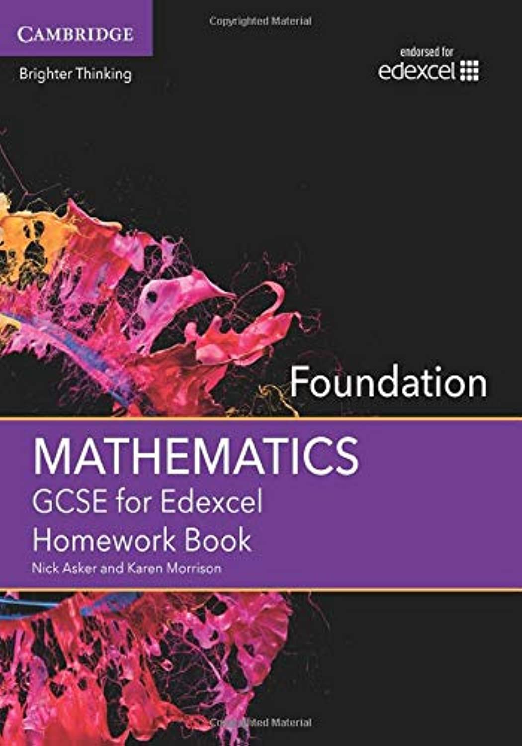 GCSE Mathematics for Edexcel Foundation Homework Book (GCSE Mathematics Edexcel)
