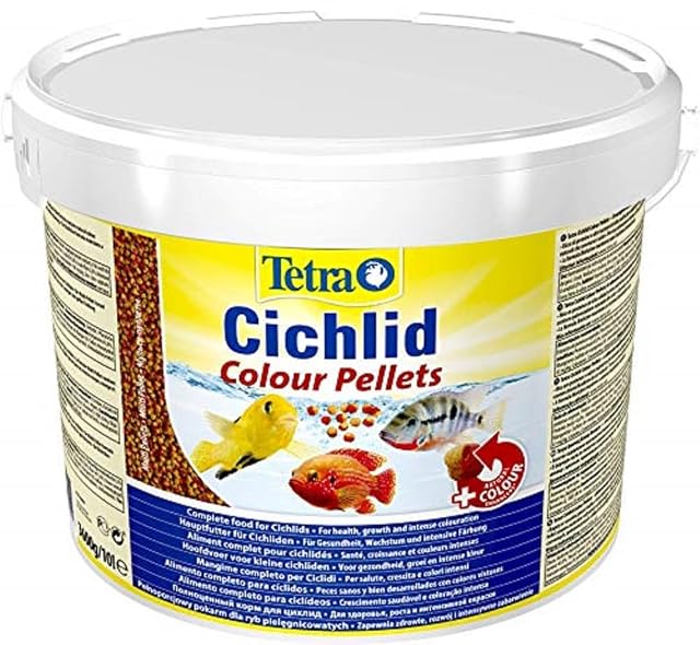 Tetra Cichlid Granules Alimento para cíclidos, 10 L