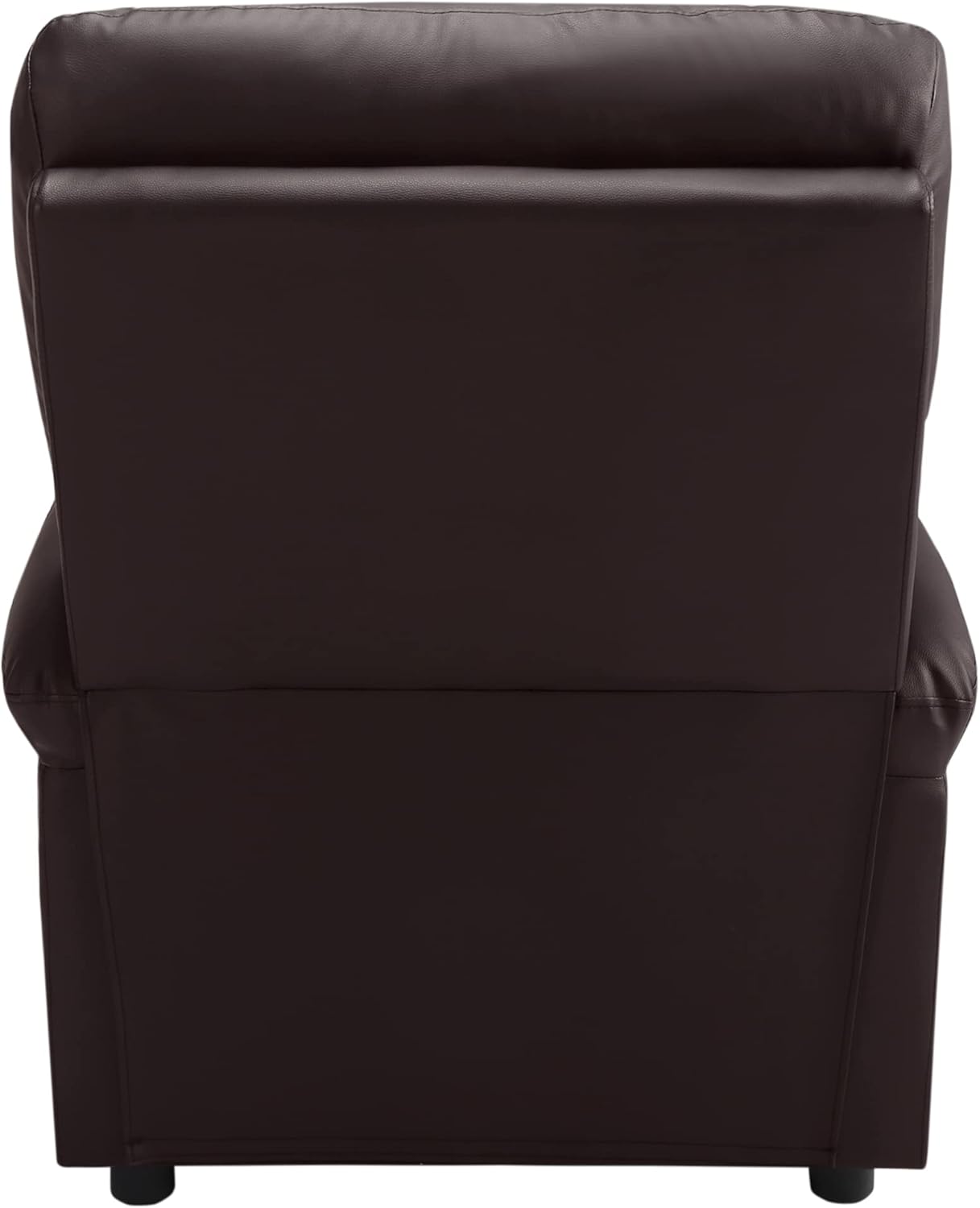 Faux Leather Theater Reclining Chair – Single Recliner Chair for Living Room Home Theater Seating Adjustable Reclining Sofa Lounge | Brown : Home & Kitchen
